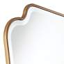 4_Noble Park Indara Antique Gold 27" x 38" Scallop Wall Mirror more views