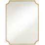 2_Noble Park Jacinda 40" x 30" Cut Edge Antique Gold Wall Mirror