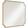 Noble Park Jacinda 40" x 30" Cut Edge Antique Gold Wall Mirror