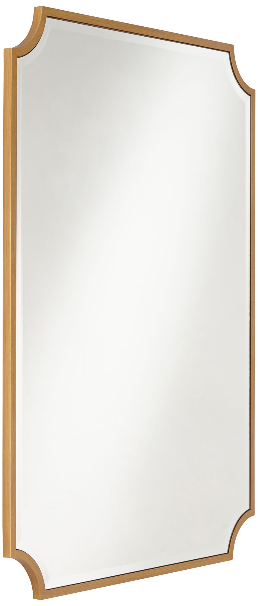 Image 6 Noble Park Jacinda 40" x 30" Cut Edge Gold Wall Mirror Set of 2 more views