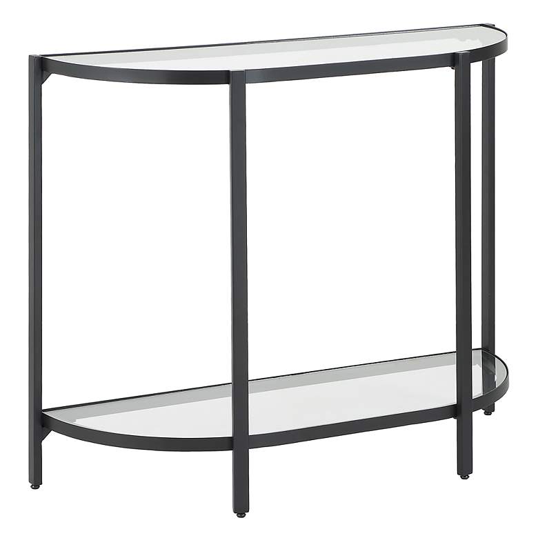 Image 4 Noble Park La Marque 36" Wide Satin Black Accent Table more views
