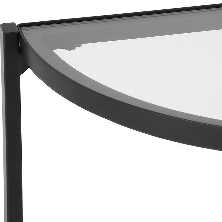 Image 7 Noble Park La Marque 36" Wide Satin Black Accent Table more views