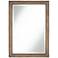 Noble Park Lesley 26 3/4" x 37" Beaded Wood Wall Mirror