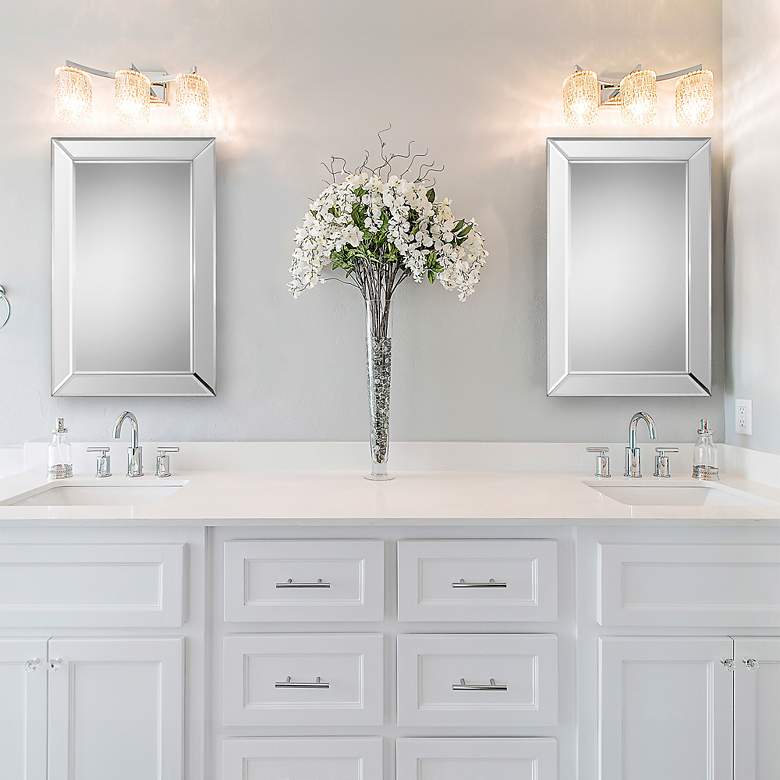Image 3 Noble Park Leyton 22" x 34" Frameless Wall Mirror more views