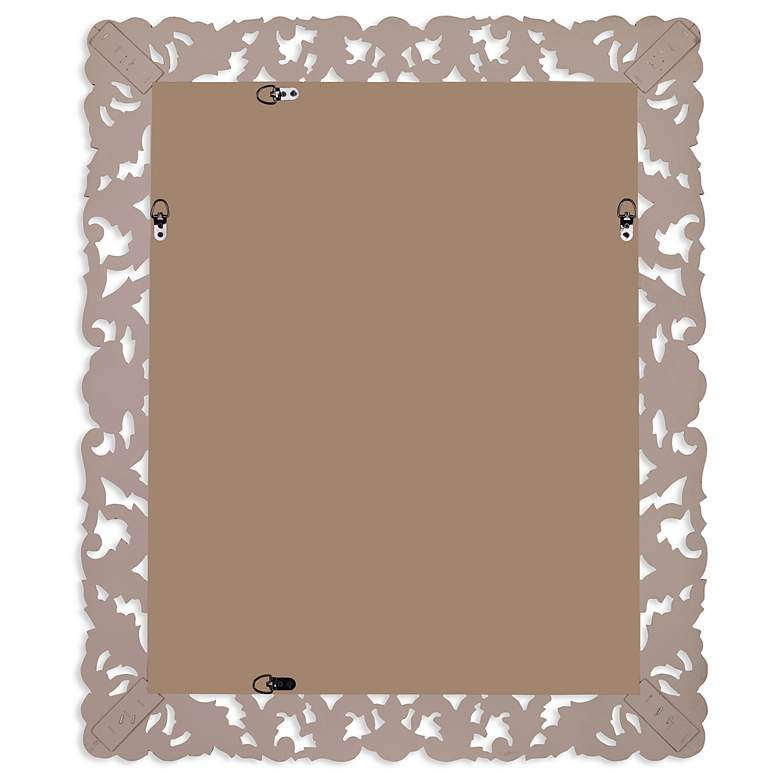 Image 6 Noble Park Lind Natural Ornate 30 1/2" x 36 1/2" Wall Mirror more views