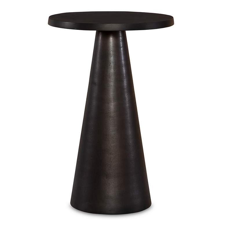 Image 2 Noble Park Lyra 12 3/4" Wide Dark Bronze Accent Table