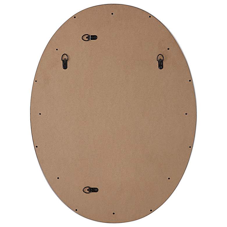 Image 6 Noble Park Madison Pure White 22 1/4" x 29 1/4" Wall Mirror more views
