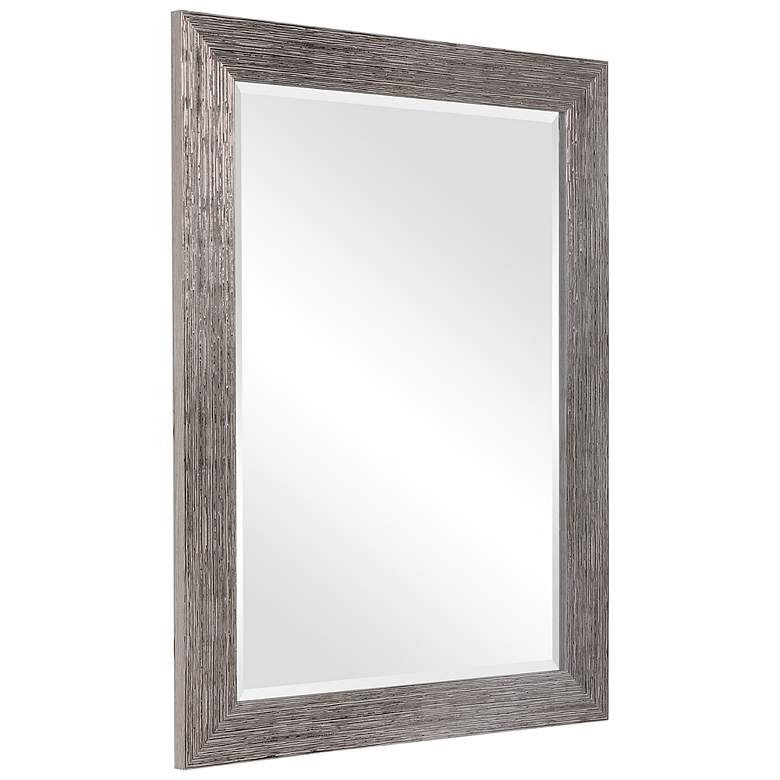 Image 5 Noble Park Meadowview Silver Toned 26" x 36" Wall Mirror more views