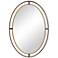 Noble Park Mill Bronze Gold 24 1/2" x 34 3/4" Wall Mirror