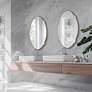 5_Noble Park Mills Antique Bronze Gold 28" x 42" Wall Mirror more views