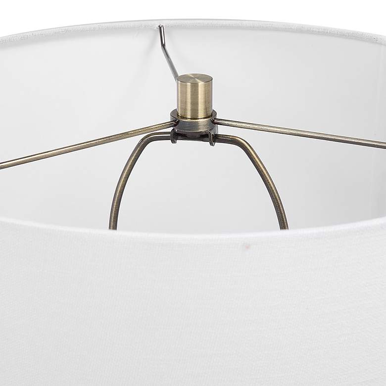 Image 5 Noble Park Mineola Black and Gold Metal Table Lamp more views