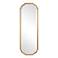 Noble Park Natomas Gold Leaf 21 1/2" x 61 1/2" Wall Mirror