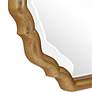 5_Noble Park Natomas Gold Leaf 21 1/2" x 61 1/2" Wall Mirror more views