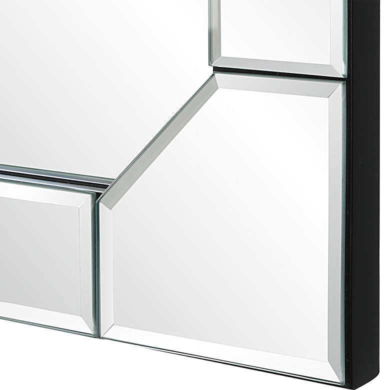 Image 6 Noble Park Neve Black 24" x 36" Rectangular Wall Mirror more views