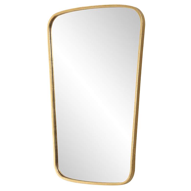 Image 4 Noble Park Orion Gold Leaf 22" x 34" Wall Mirror more views