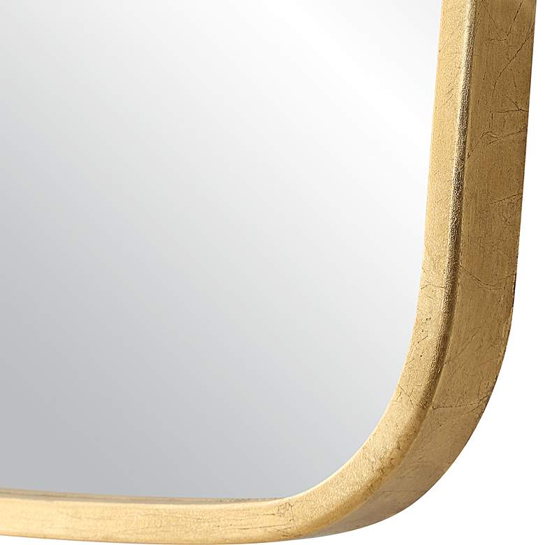 Image 5 Noble Park Orion Gold Leaf 22" x 34" Wall Mirror more views