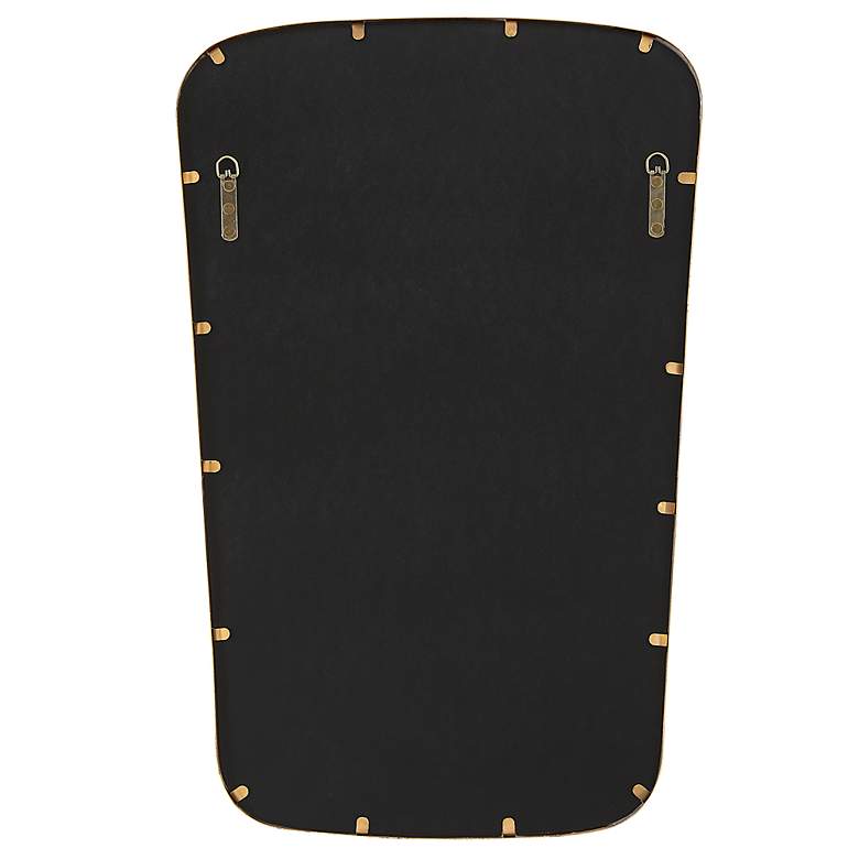 Image 6 Noble Park Orion Gold Leaf 22" x 34" Wall Mirror more views