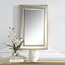 4_Noble Park Osmer Gold Beaded 20" x 32" Wall Mirror more views