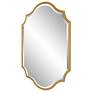 5_Noble Park Regency Rich Gold Leaf 27" x 40 1/2" Wall Mirror more views