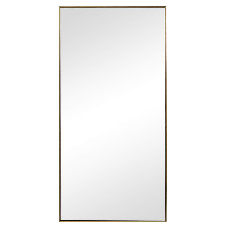 Image 2 Noble Park Reid Gold 20" x 40" Rectangular Wall Mirror