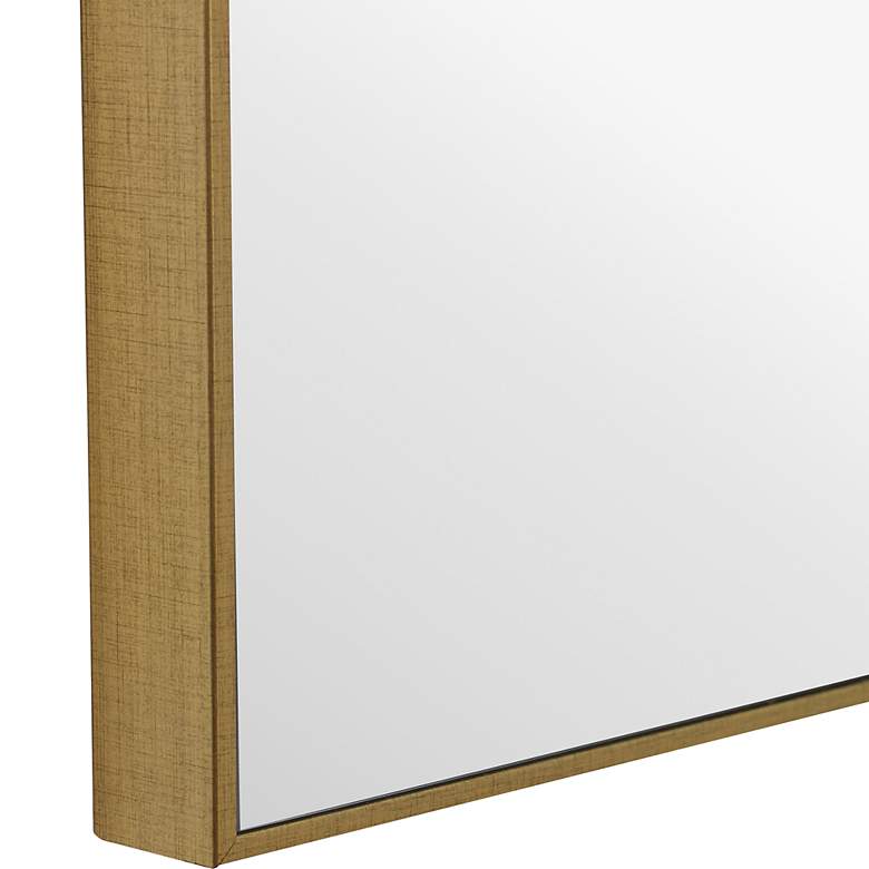 Image 4 Noble Park Reid Gold 21" x 31" Rectangular Wall Mirror more views