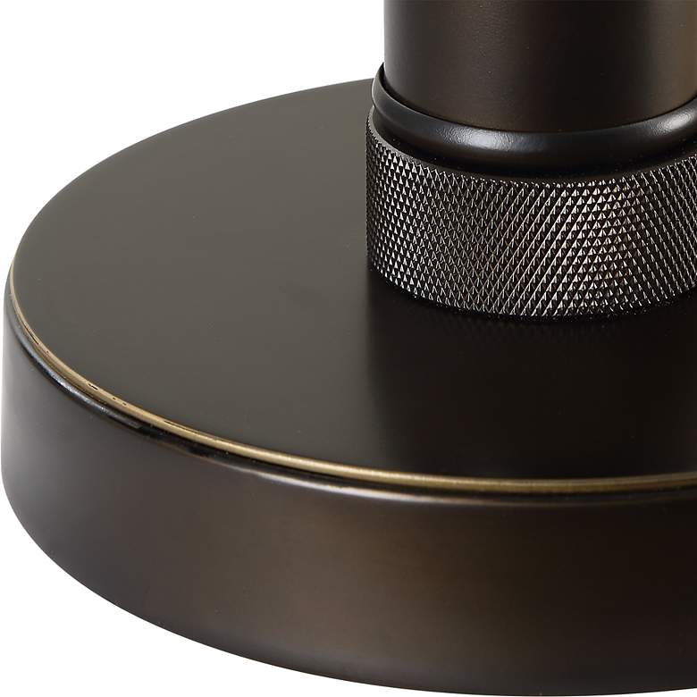 Image 4 Noble Park San Saba Dark Bronze Dome Table Lamp more views
