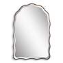 2_Noble Park Seren Antique Bronze 24" x 36" Arch Wall Mirror