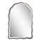 Noble Park Seren Antique Bronze 24" x 36" Arch Wall Mirror