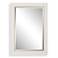 Noble Park Serenova White 25" x 35" Rectangular Wall Mirror