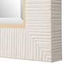 5_Noble Park Serenova White 25" x 35" Rectangular Wall Mirror more views