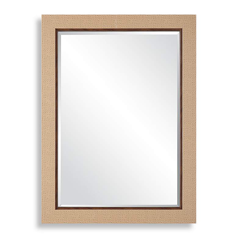 Image 2 Noble Park Solenne Beige 28" x 38" Rectangular Wall Mirror
