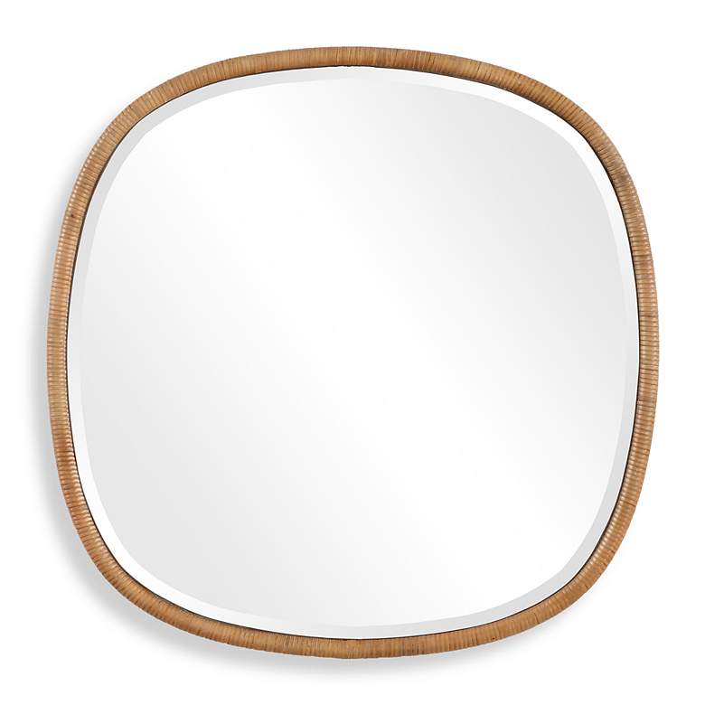 Image 2 Noble Park Stella Vue Natural 34" Round Wall Mirror
