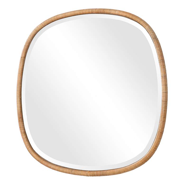 Image 5 Noble Park Stella Vue Natural 34" Round Wall Mirror more views
