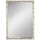 Noble Park Takeo 31" x 43" Rectangular Silver Bamboo Wall Mirror