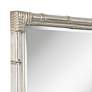Thumbnail4 of Noble Park Takeo 31" x 43" Rectangular Silver Bamboo Wall Mirror more views