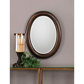 Image5 of Noble Park Valley Dark Bronze 22 1/4" x 29 1/4" Wall Mirror more views