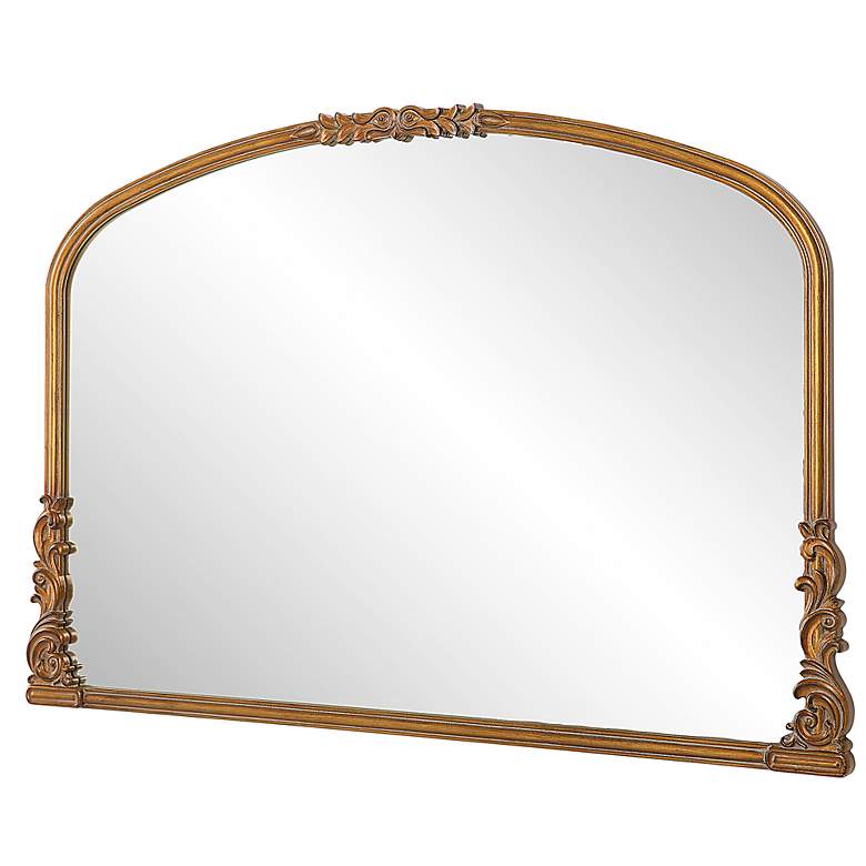 Image 4 Noble Park Vespera Antique Gold 38" x 28" Decorative Mirror more views