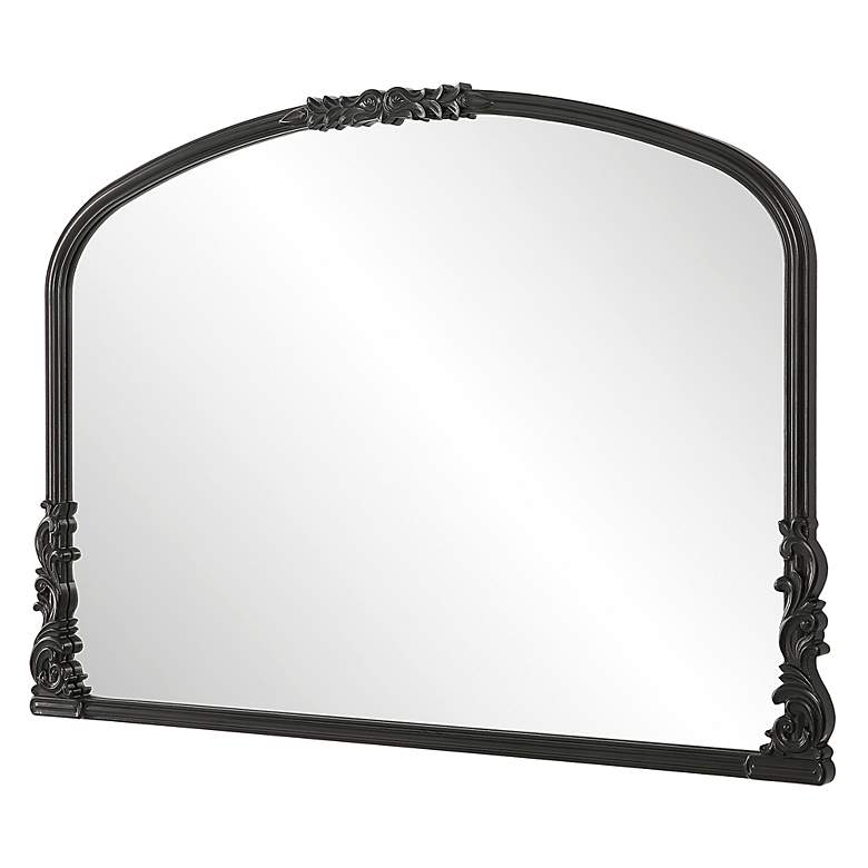 Image 4 Noble Park Vespera Satin Black 38" x 28" Decorative Mirror more views