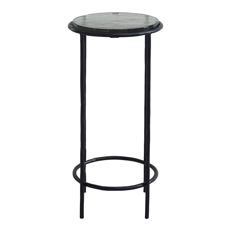 Image 4 Noble Park Victoria 12" Wide Black Round Accent Table more views