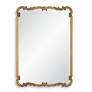 2_Noble Park Xander Antique Gold 22" x 32" Ornate Wall Mirror
