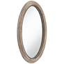5_Noble Park Zahra Wooden 34" x 23 1/2" Oval Wall Mirror more views