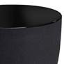 3_Noble Park Zara 9" Wide Black Hourglass Accent Table more views