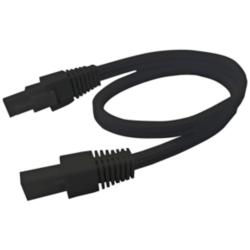 Noble Pro 12&quot; Black Undercabinet Light Interconnect Cord