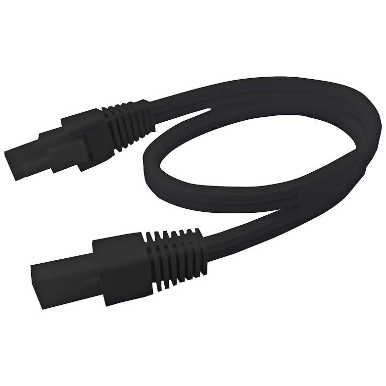 Image 1 Noble Pro 12 inch Black Undercabinet Light Interconnect Cord