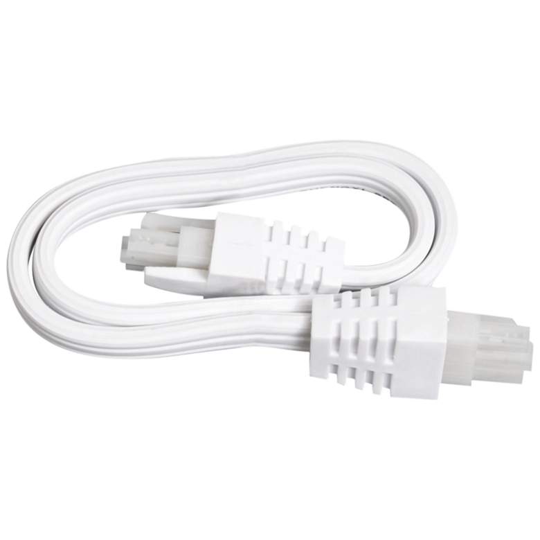 Image 1 Noble Pro 12" White Undercabinet Light Interconnect Cord