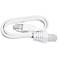 Noble Pro 12" White Undercabinet Light Interconnect Cord