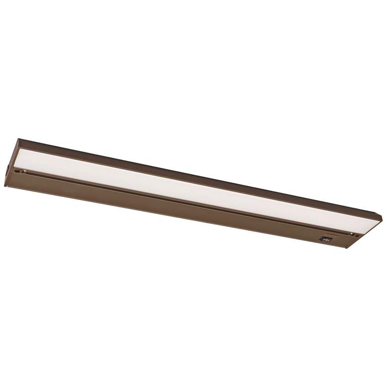 Image 1 Noble Pro 14" Wide Oil-Rubbed Bronze LED Under Cabinet Light