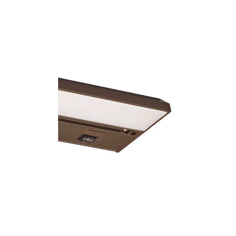 Image 2 Noble Pro 14" Wide Oil-Rubbed Bronze LED Under Cabinet Light more views