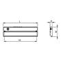 3_Noble Pro 14" Wide Oil-Rubbed Bronze LED Under Cabinet Light more views