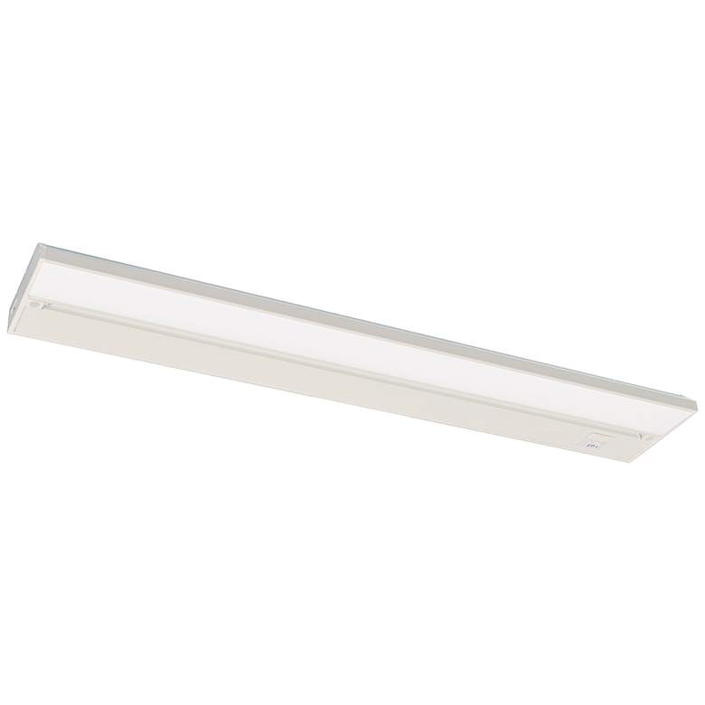 Image 1 Noble Pro 32 inch Wide White Plug-In or Hardwire LED Undercabinet Light